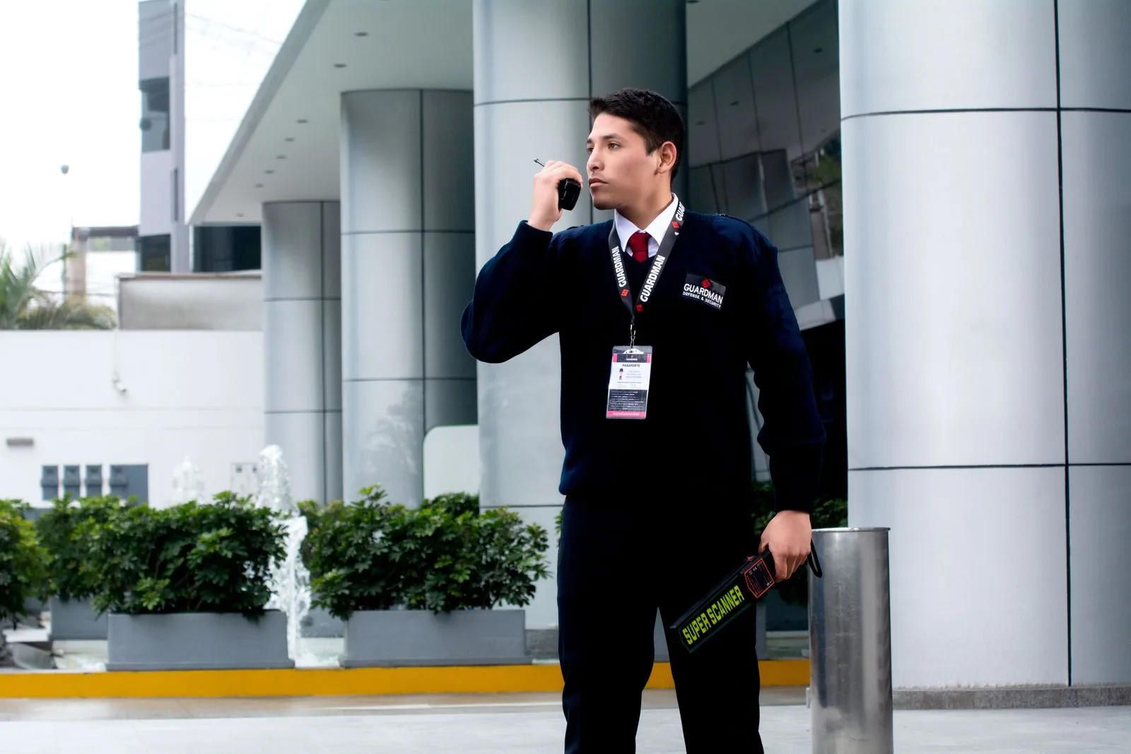 Personal GUARDMAN en operación