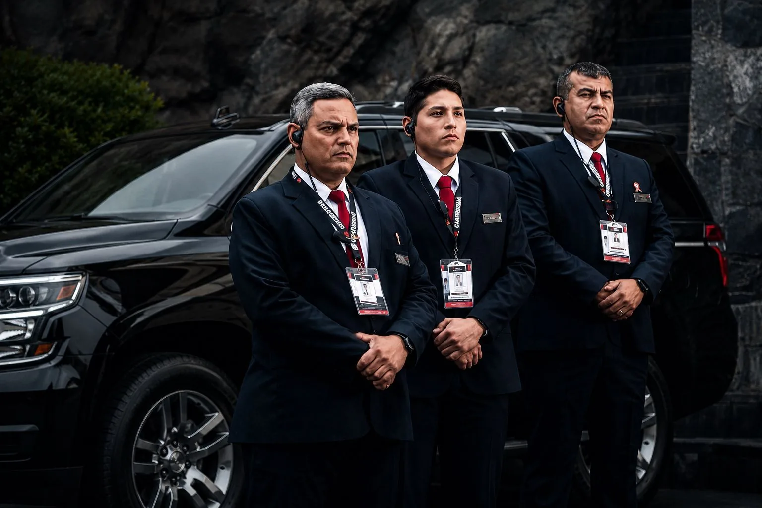 Personal de protección ejecutiva GUARDMAN