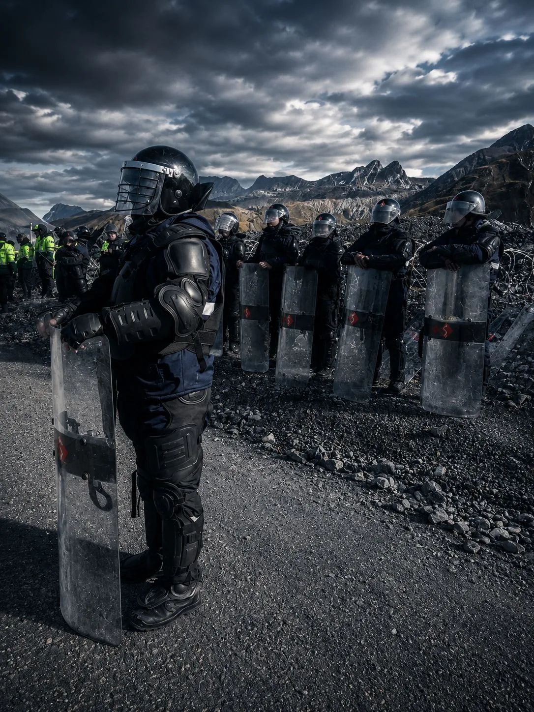 Personal antidisturbios GUARDMAN